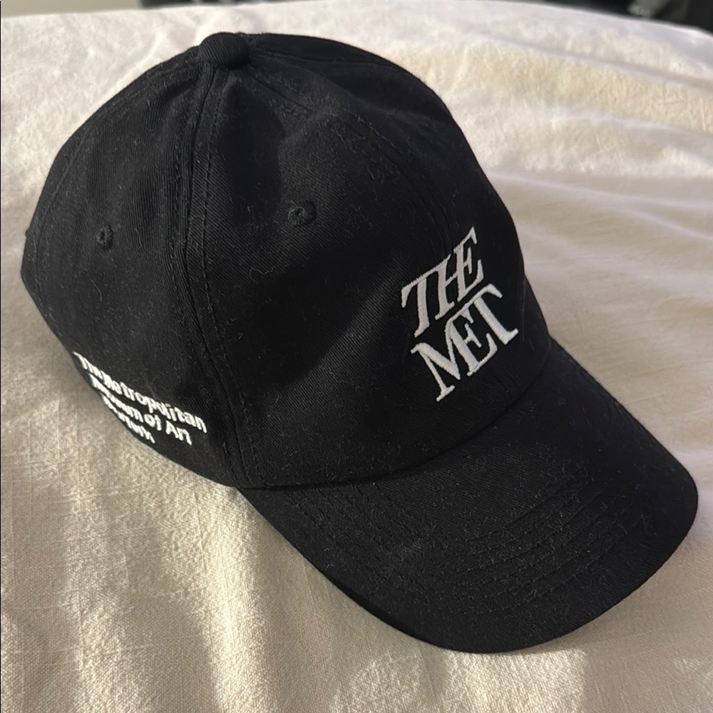 The Met Black Baseball Cap